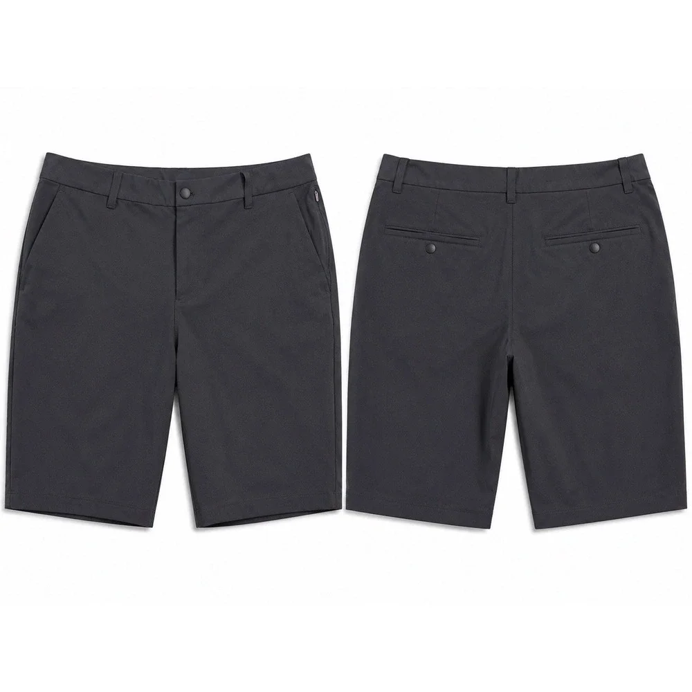 Lululemon Commission Short 9 Classic Black Mens Size 36 LM7BMIS Golf Commuter